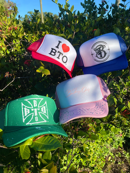 BTO Bad Tingz Studded Trucker Hat