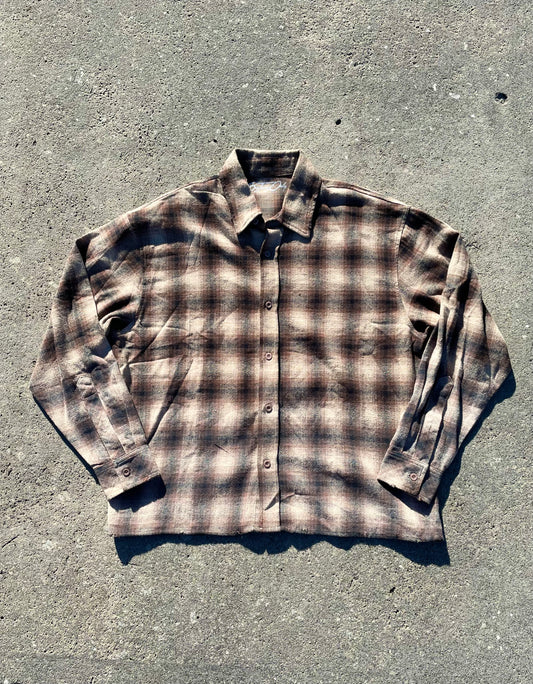 BTO Studios Studded Flannel Shirt