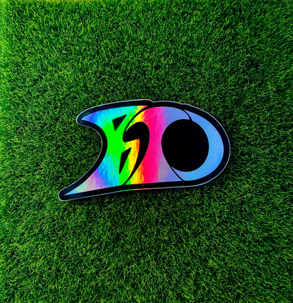 BTO Holographic Logo Sticker