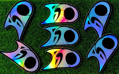 BTO Holographic Logo Sticker